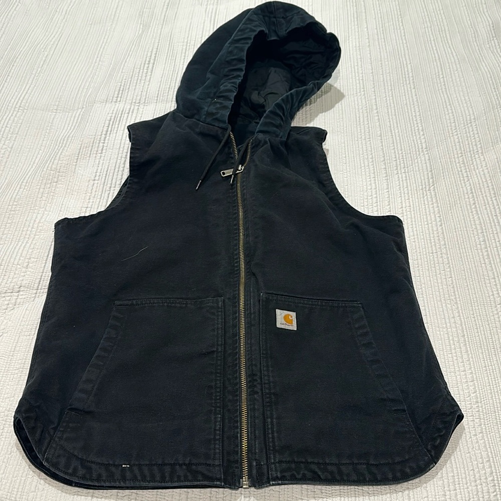 Carhartt black vest medium